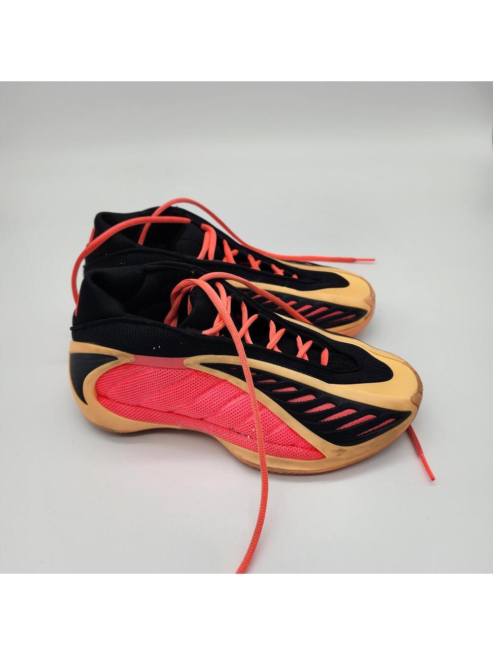 EUC pink yellow black 5.5 Adidas Anthony Edwards 2 "With Love" basketball shoe